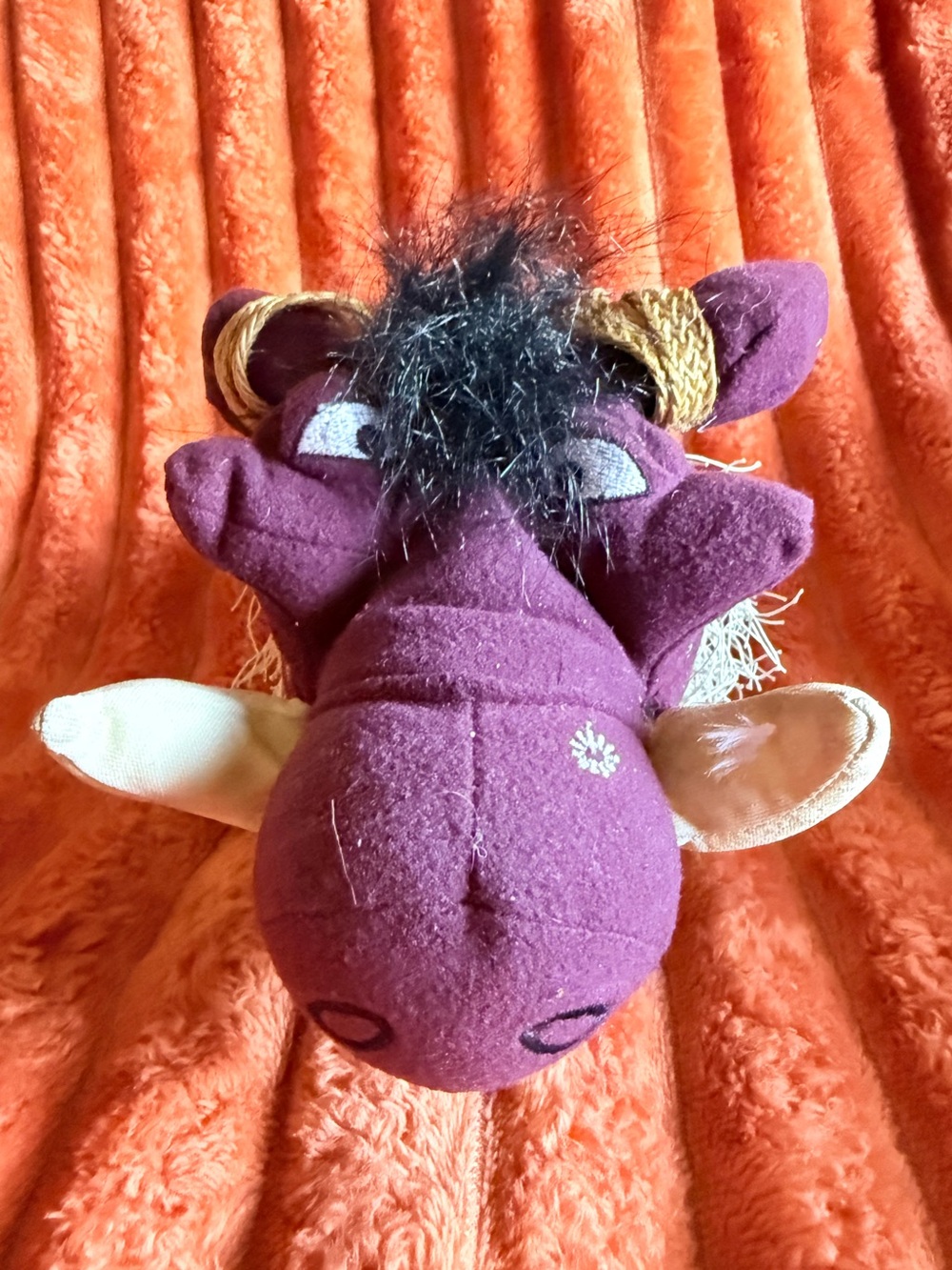 The Lion King Pumpaa 2000’s Purple Warthog with Fringe Accents Plush Stuffy